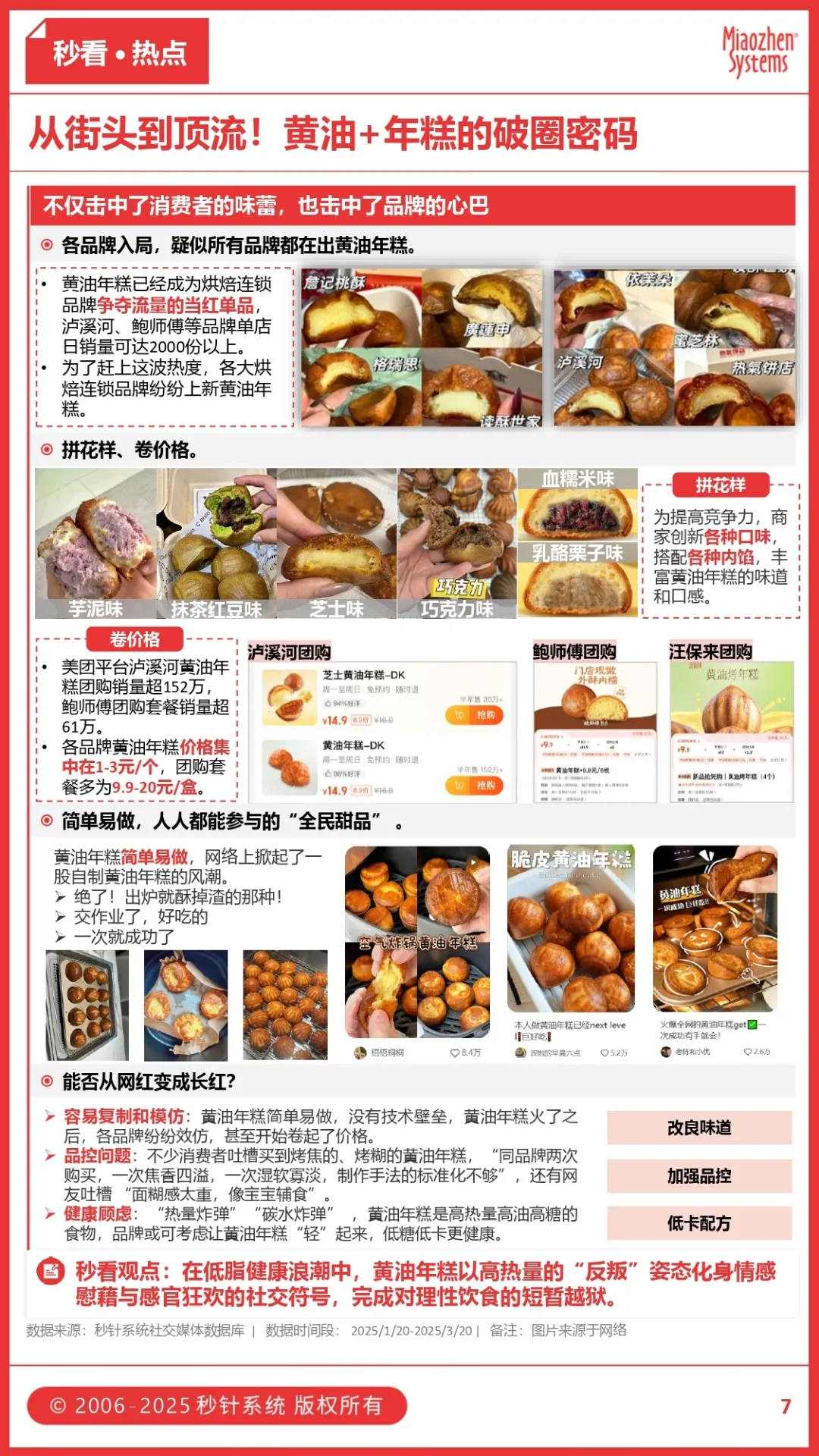 黄油 年糕成为烘焙圈顶流，当 “减肥” 被列入年度计划，品牌如何玩转“卡路里生意经”？丨insightflow秒看·食饮